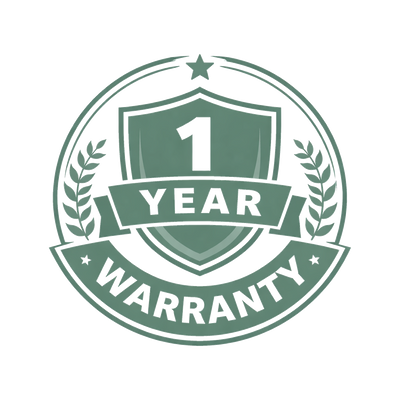 1 Year Warranty