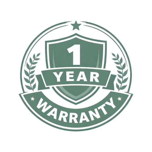 1 Year Warranty