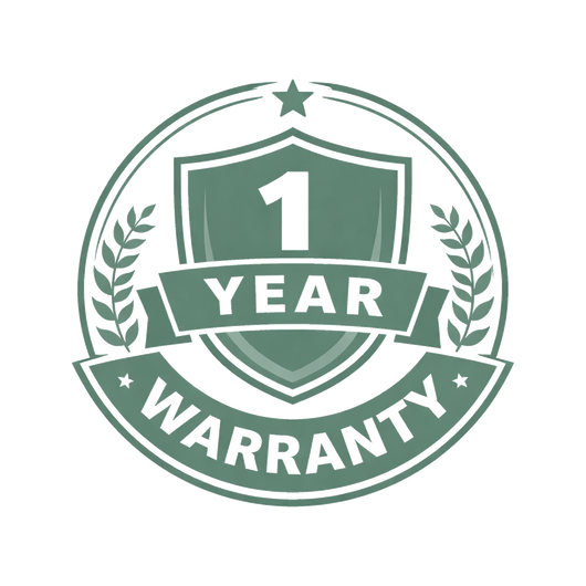 1 Year Warranty